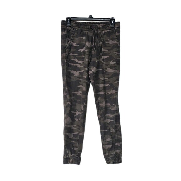 Athleta Jogger Farallon Jogger Pants Womens Size 0 Green Camo - Picture 2 of 9